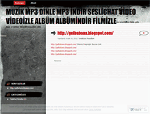 Tablet Screenshot of gelbabana.wordpress.com