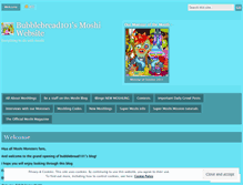 Tablet Screenshot of moshimonstersbubblebread101.wordpress.com