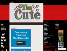 Tablet Screenshot of cutiepicture.wordpress.com