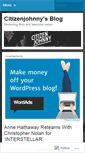 Mobile Screenshot of citizenjohnny.wordpress.com