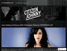 Tablet Screenshot of citizenjohnny.wordpress.com