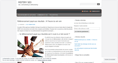 Desktop Screenshot of misteryseo.wordpress.com