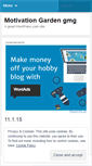 Mobile Screenshot of googlemygarden.wordpress.com