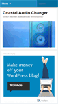 Mobile Screenshot of coastalaudiochanger.wordpress.com