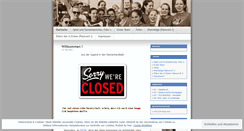 Desktop Screenshot of handballzicken.wordpress.com