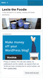 Mobile Screenshot of lesliethefoodie.wordpress.com