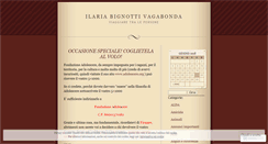 Desktop Screenshot of ilariabignotti.wordpress.com