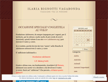 Tablet Screenshot of ilariabignotti.wordpress.com