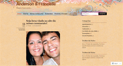 Desktop Screenshot of andersonefrancielle.wordpress.com