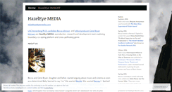 Desktop Screenshot of hazeleyemedia.wordpress.com