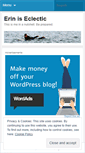 Mobile Screenshot of eriniseclectic.wordpress.com