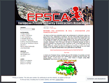 Tablet Screenshot of epsca.wordpress.com