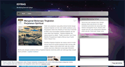 Desktop Screenshot of isyraq.wordpress.com