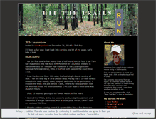 Tablet Screenshot of hitthetrails.wordpress.com