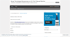 Desktop Screenshot of novastecnormalistas.wordpress.com