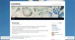Desktop Screenshot of easytalking.wordpress.com