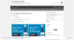 Desktop Screenshot of errandmanagers.wordpress.com