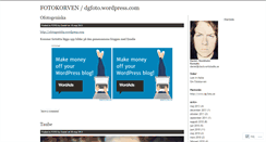 Desktop Screenshot of dgfoto.wordpress.com