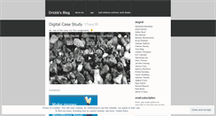 Desktop Screenshot of drickb.wordpress.com