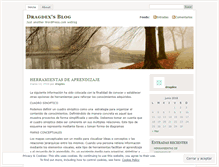 Tablet Screenshot of dragdex.wordpress.com