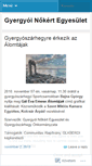 Mobile Screenshot of gyergyoinokert.wordpress.com