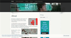 Desktop Screenshot of graeme00rickshaw.wordpress.com