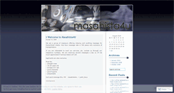 Desktop Screenshot of masahista4u.wordpress.com