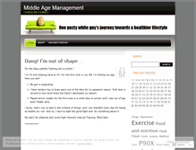 Tablet Screenshot of middleagemanagement.wordpress.com