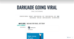 Desktop Screenshot of darkjadesgoingviral.wordpress.com