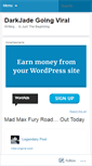 Mobile Screenshot of darkjadesgoingviral.wordpress.com
