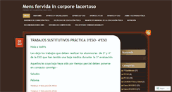 Desktop Screenshot of corporelacertoso.wordpress.com