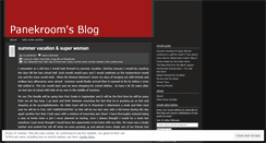 Desktop Screenshot of panekroom.wordpress.com
