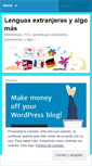 Mobile Screenshot of lenguasymas.wordpress.com