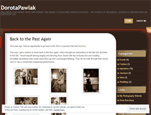 Tablet Screenshot of dorotapawlak.wordpress.com