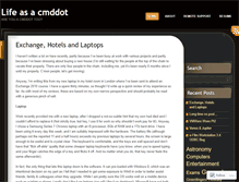 Tablet Screenshot of cmddot.wordpress.com