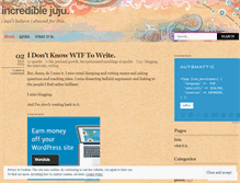 Tablet Screenshot of dopegirlfresh.wordpress.com