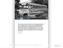 Tablet Screenshot of forsakenroots.wordpress.com