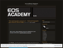 Tablet Screenshot of eosacademy.wordpress.com