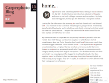 Tablet Screenshot of carperphotoblog.wordpress.com