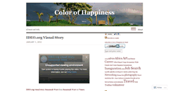 Desktop Screenshot of colorofhappiness.wordpress.com