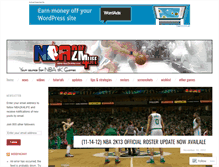 Tablet Screenshot of nba2k4life.wordpress.com