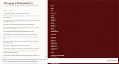Desktop Screenshot of nurallah.wordpress.com
