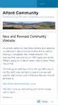 Mobile Screenshot of alfordcommunity.wordpress.com