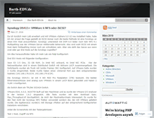 Tablet Screenshot of barthedv.wordpress.com