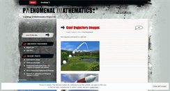 Desktop Screenshot of phenomenalpythagoras.wordpress.com
