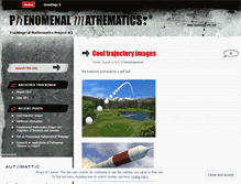 Tablet Screenshot of phenomenalpythagoras.wordpress.com