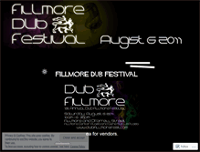 Tablet Screenshot of dubfillmore.wordpress.com