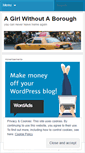 Mobile Screenshot of girlwithoutaborough.wordpress.com