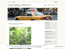 Tablet Screenshot of girlwithoutaborough.wordpress.com