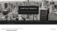 Desktop Screenshot of loretta2.wordpress.com